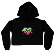 Love Emote | Cropped Hoodie for Women