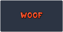Woof Cracked Up XXL Gaming Mousepad