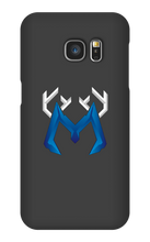 Blue logo Samsung Phone Cases