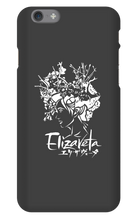 Elizaveta iPhone Cases (White On Color)