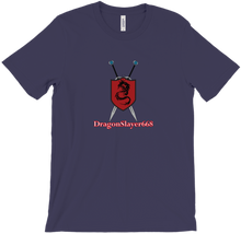 dragonslayer_668 T-Shirt (Red Shield White Letter)