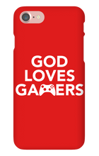 God Loves Gamers iPhone Case