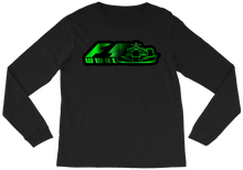 WWRL LONG SLEEVE - FRONT PRINT - OG GREEN CHUNKY