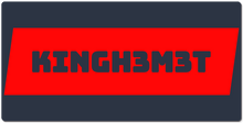kingh3m3t XXL Gaming Mousepad
