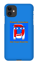 Fuzzee Tutorials Logo w/ Text iPhone Cases