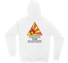 Welcome to the Blastzone Hoodies Back Print