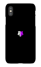 AyeKodaa White & Purple iPhone Phone Cases