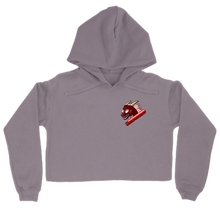 Crimson hoodie-women-cropped