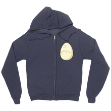 cracked_egg1 Zip Up Hoodie