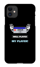 zebbson Well played iPhone Case