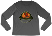 Phoenix helmet logo long sleeve tee