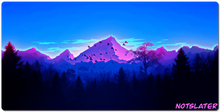 Midnight Vaporwave Gaming Mousepad