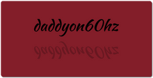 daddyon60hz XXL Gaming Mousepad