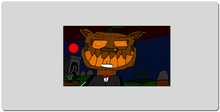 Jack-O-Wolfen Halloween Mousepad