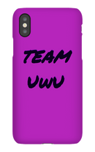 team-uwu iPhone Phone Cases