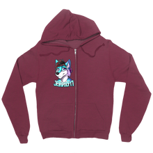 jenwolfy1 Zip Up Hoodie