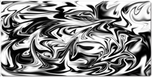 XXL Gaming Mousepad white with black swirl