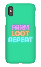 Farm Loot Repeat iPhone Cases