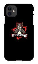 psychokittyog iPhone Phone Cases