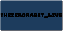 thezerorabit_live XXL Gaming Mousepad