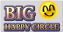 Big Happy Circle XXL Gaming Mousepad