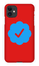 verificationtick iPhone Phone Cases