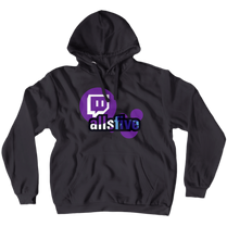 Hoodie 'allsfive' TWITCH (fara fermoar)