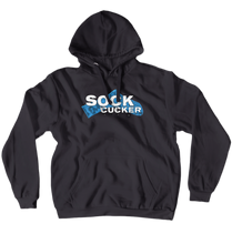 sockcucker blue Hoodies (No-Zip/Pullover)