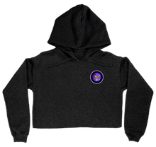 Midnight Logo Cropped Hoodie