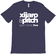 Open Minds Live T-Shirt white logo