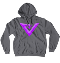 Vance Purple Logo Hoodies