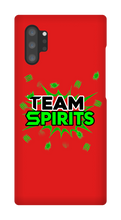 Team Spirits Green Theme Samsung Phone Cases