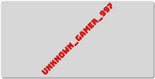 unknown_gamer_997 XXL Gaming Mousepad