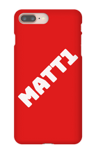 matt1 iPhone Phone Cases