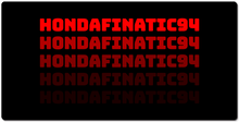 hondafinatic94 XXL Gaming Mousepad