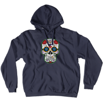 game_playerz89 Sugar Skull Hoodies (No-Zip/Pullove