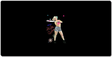 Hula Quinn Bat Lights XXL Gaming Mousepad