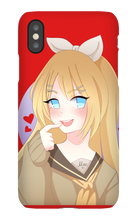 miko_ribbit iPhone Phone Cases (art by dellelone)