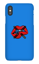 Hitmarker on the Lips iPhone Phone Cases