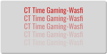 cttimegaming-wasfi XXL Gaming Mousepad