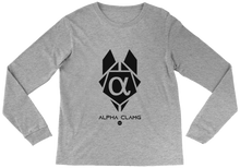 Alpha Long Sleeve Tee (Black Logo)