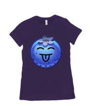 Blueberry long-sleeve-tee
