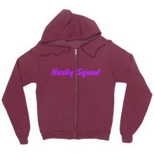 Husky Squad  Zip Up Hoodie