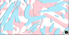 Exotic's "Cotton Candy" XXL Mousepad.