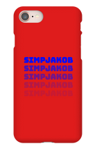 simpjakob iPhone Phone Cases