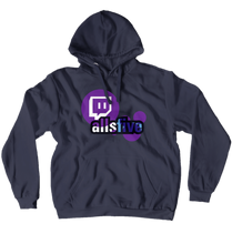Hoodie 'allsfive' TWITCH (fara fermoar)