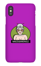 NakedGrandma22 iPhone Phone Cases