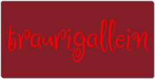 traurigallein XXL Gaming Mousepad
