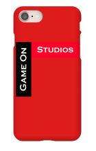 Game On Studios Red Black iPhone Cases