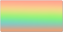 Pastel rainbow XXL Gaming Mousepad
